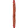 Double-Ended Silicone Dildo Get Real 46 cm with Movable Foreskin