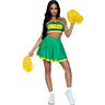 Cheerleader Costume Leg Avenue with Pom Poms