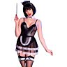 Erotic Maid Costume CHILIROSE CR 4628 with Accessories