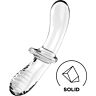 Satisfyer Crystal Double Dildo with Dual Textures