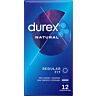 DUREX Natural Plus Condoms - Easy On Fit, 12 Units