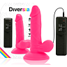 Vibrator Diversia Flexible Vibrating Dildo 17cm
