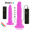 Realistic Vibrator Diversia 23 cm with Remote Control