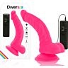 Realistic Vibrator DIVERSIA Flexible Vibrating Dildo