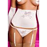 Thong Insinuate HOPE TANGA XS with Rhinestones
