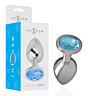 Anal Plug INTENSE Diamond Jewel with Blue Crystal