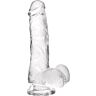 Jelly Dildo S Pleasures Transparent | Realistic Design