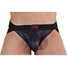 BURN 006 Shiny Jockstrap with Sheer Panels