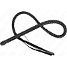 BDSM Whip KINK Long with Beads 110 cm for Intense Play