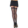 Fishnet Stockings Leg Avenue with Swirl Back Seam
