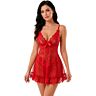 Babydoll Livco Corsetti Nuit Set T-Shirt with Red Panty
