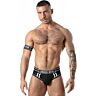 LOCKER GEAR Sport Mesh Jock Brief Black S