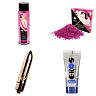 Shower and bath kit with submersible bullet vibrator