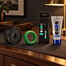 Men's kit with Fun Factory reusable masturbator, cock ring and spray