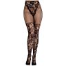 Dahlia Lace Stockings by Leg Avenue with Fishnet Detail