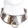 Restraint Collar Metal Hard - Curved Design for Men