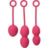 Vaginal Balls SVAKOM NOVA PLUM RED for Progressive Training