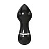 Vibrator Pure Aluminium Small Black with 3 Speeds