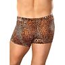 Shorts Male Power Leopardo Pouch for Adventurous Spirits