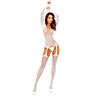 Bodystocking Passion Woman BS125 Open Crotch Design