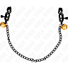 Nipple Clamps KINK Flat Chain with Bell