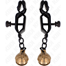 BDSM Nipple Clamps KINK Nipple Grip with Bells