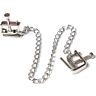 BDSM Nipple Clamps by OHMAMA FETISH with Chain