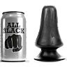 Anal Plug All Black 12 cm - Compact and Surprising Diameter