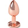 Anal Plug Secretplay Rose Gold Small 7 cm