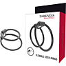 Duo Penis Rings Darkness Bondage for Enhanced Stamina