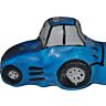 Novelty Condoms CONDOMERIE Tractor Blue XL Hand-Painted Design