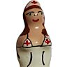 Novelty Condoms CONDOMERIE Nurse Brunette - Hand-Painted Fun