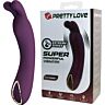 G-Spot Vibrator Pretty Love DJ Rabbit with Dual Stimulation
