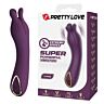 Vibrator High Tech Lunao with Flexible Dual-Tip Head