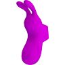 Vibrator Pretty Love Smart Thimble with Rabbit Feature