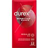 Durex Sensitive Condoms 12 Units - Thinner Design
