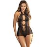 Teddy Sublime Bodies Teddy Halter Neck Bare Back