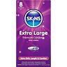 SKINS Extra Large Condoms 8-Pack for Comfort