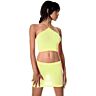 Skirt Music Legs Yellow Neon with Neck Strap