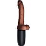 Realistic Vibrator King Cock Plus Triple Threat with Thrusting Action