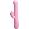 PARTY UP Dean Rabbit Vibrator with Rotating Shaft