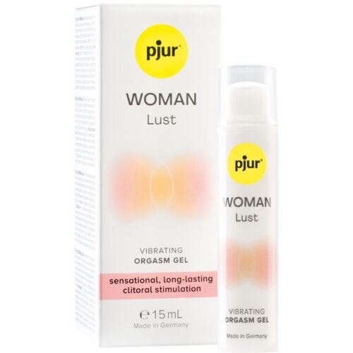 Vibrating Gel PJUR Woman Lust 15 ML for Clitoral Stimulation