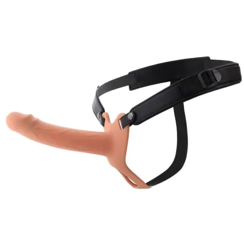 Penis Sleeve Hidden Desire Inferno 18 cm with Harness