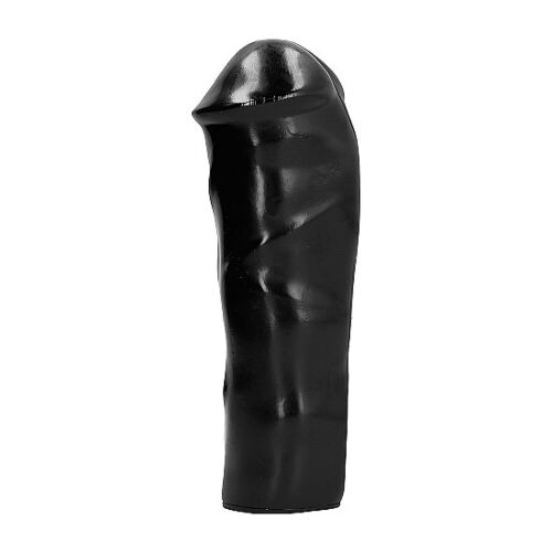 All Black 20 cm Dildo | Hypoallergenic and Smooth