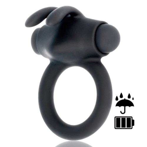 Ring BLACK&SILVER Agron 2.0 Vibrating Ring for Intense Pleasure