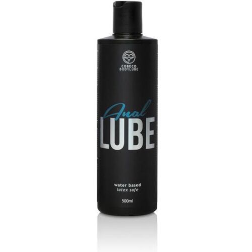 Cobeco Anal Lube 500ml - Thick Water-Based Lubricant