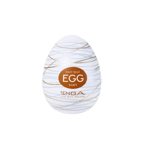 Masturbator Tenga Egg Silky with Textured Sensations