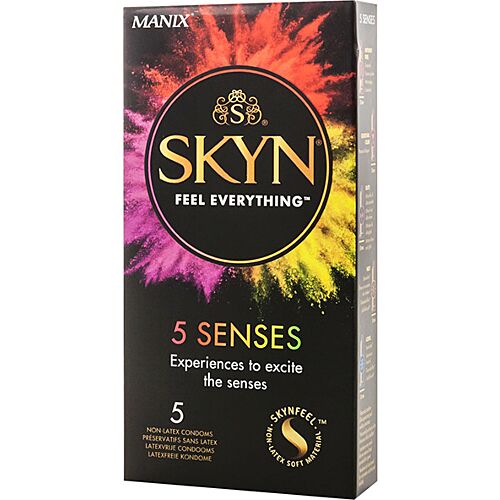 Condom Manix 5 Senses Flavour Variety