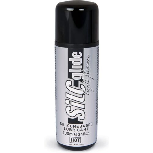 Lubricant HOT Silc Glide 100ml with silicone formula