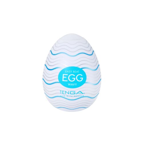 Masturbator Tenga Egg Wavy with Internal Textures